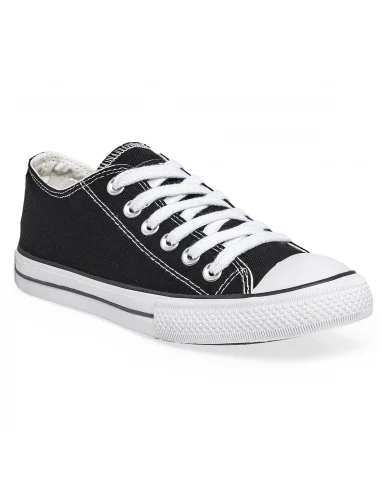 Zapatillas de lona negras