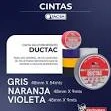 CINTA MULTIPROPOSITO BLANCO 48MM X 9Mts. TACSA DUCTAC