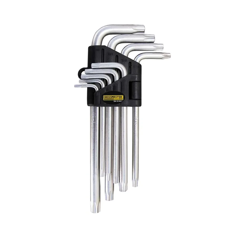 LLAVE TORX 9 PIEZAS JUSTER LARGO